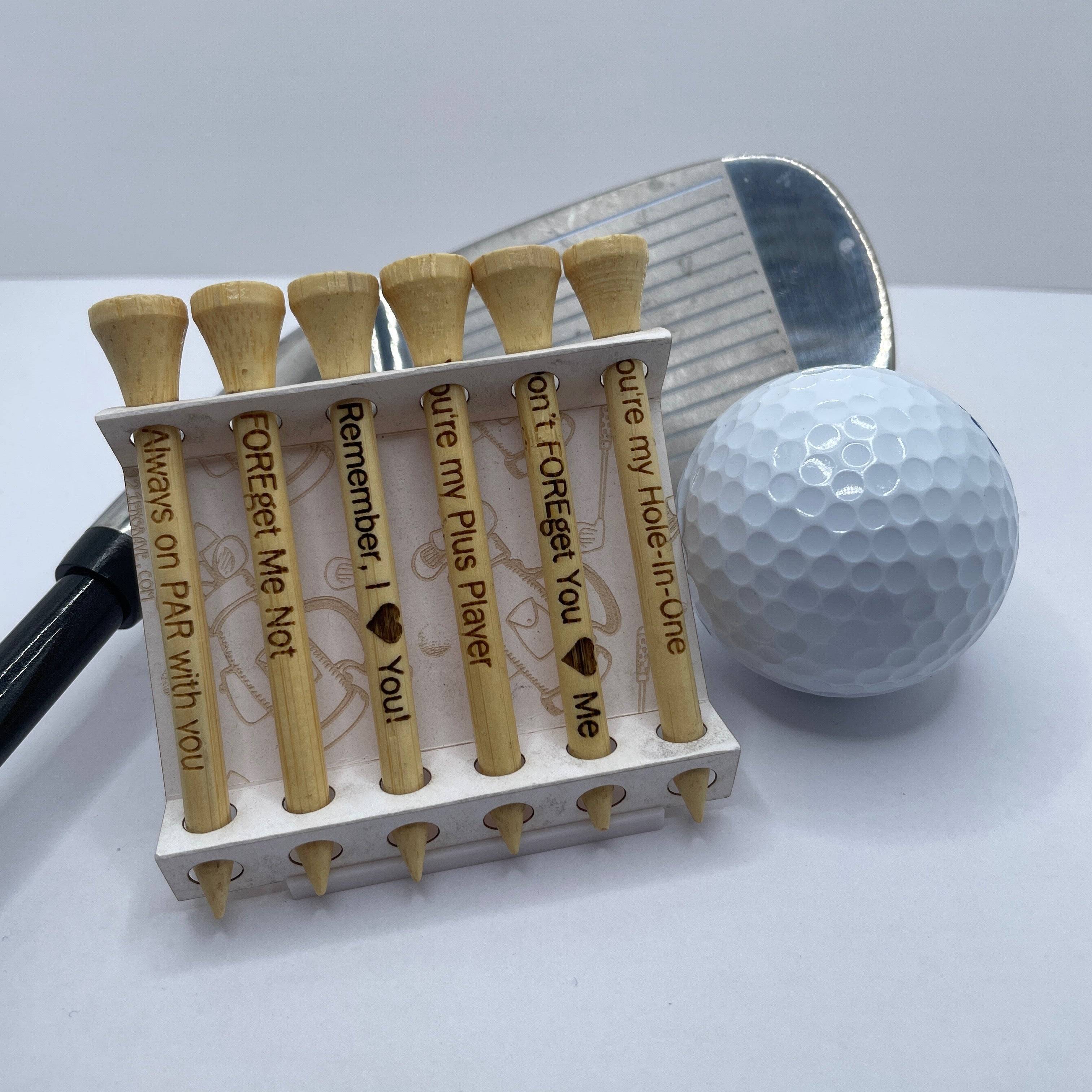 Romantic Bamboo Golf Tees Ð Perfect Gift for Your Golf-Loving Partner