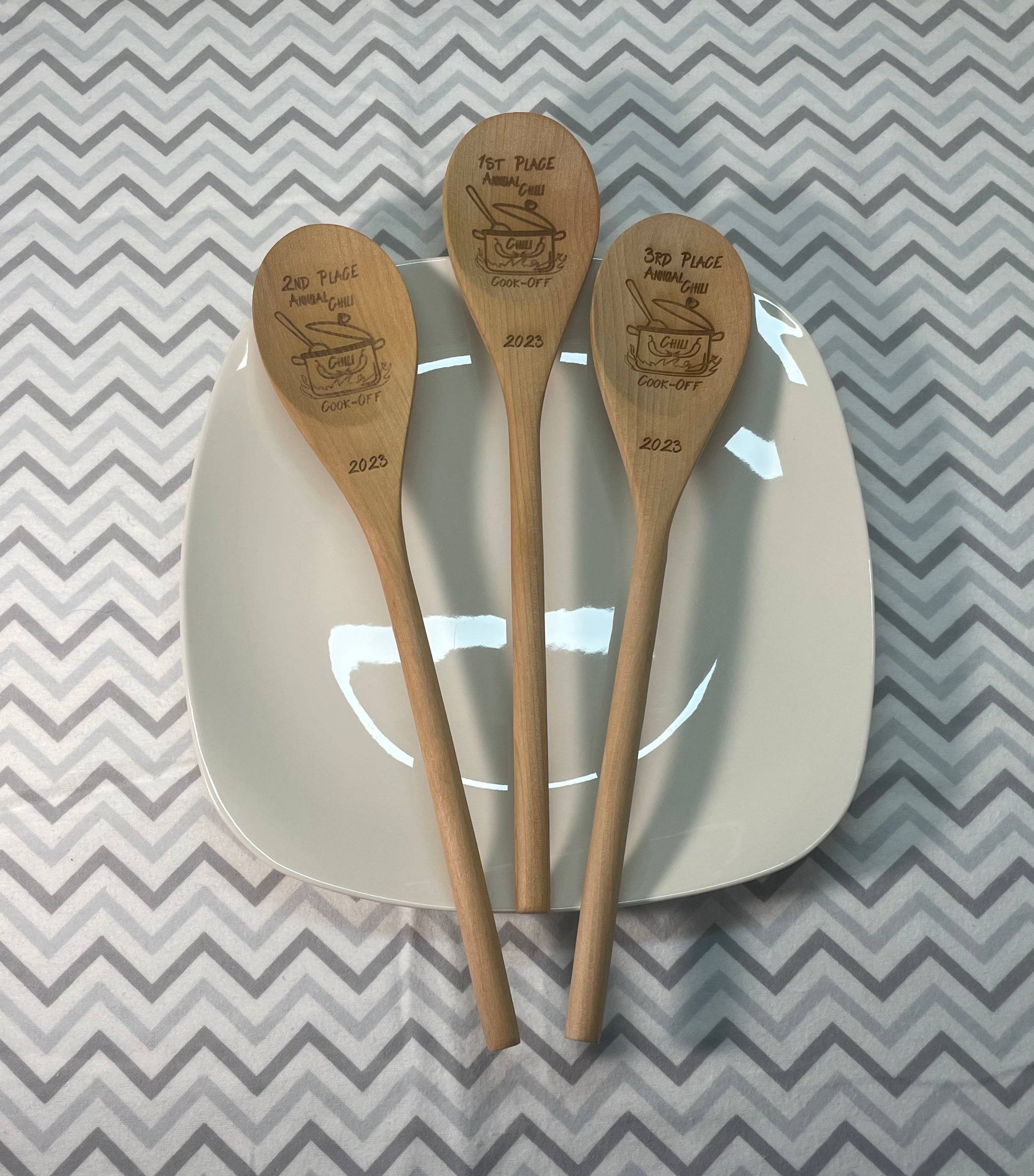 Flaming Spoon Award Ð Customizable Trophy for Chili Cook-Off Winners