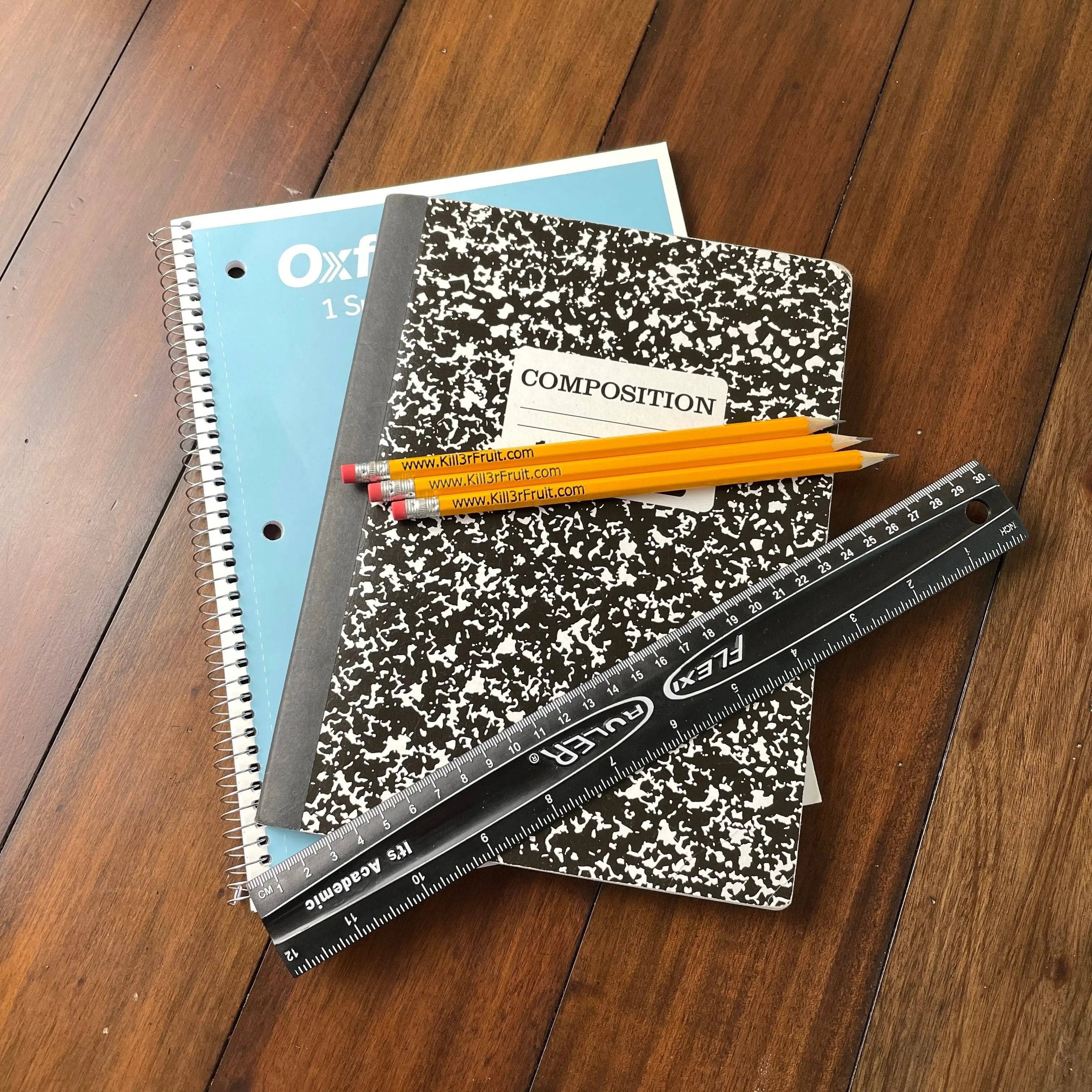 Personalized Yellow #2 Pencils Ð Custom Engraved (Set of 8)