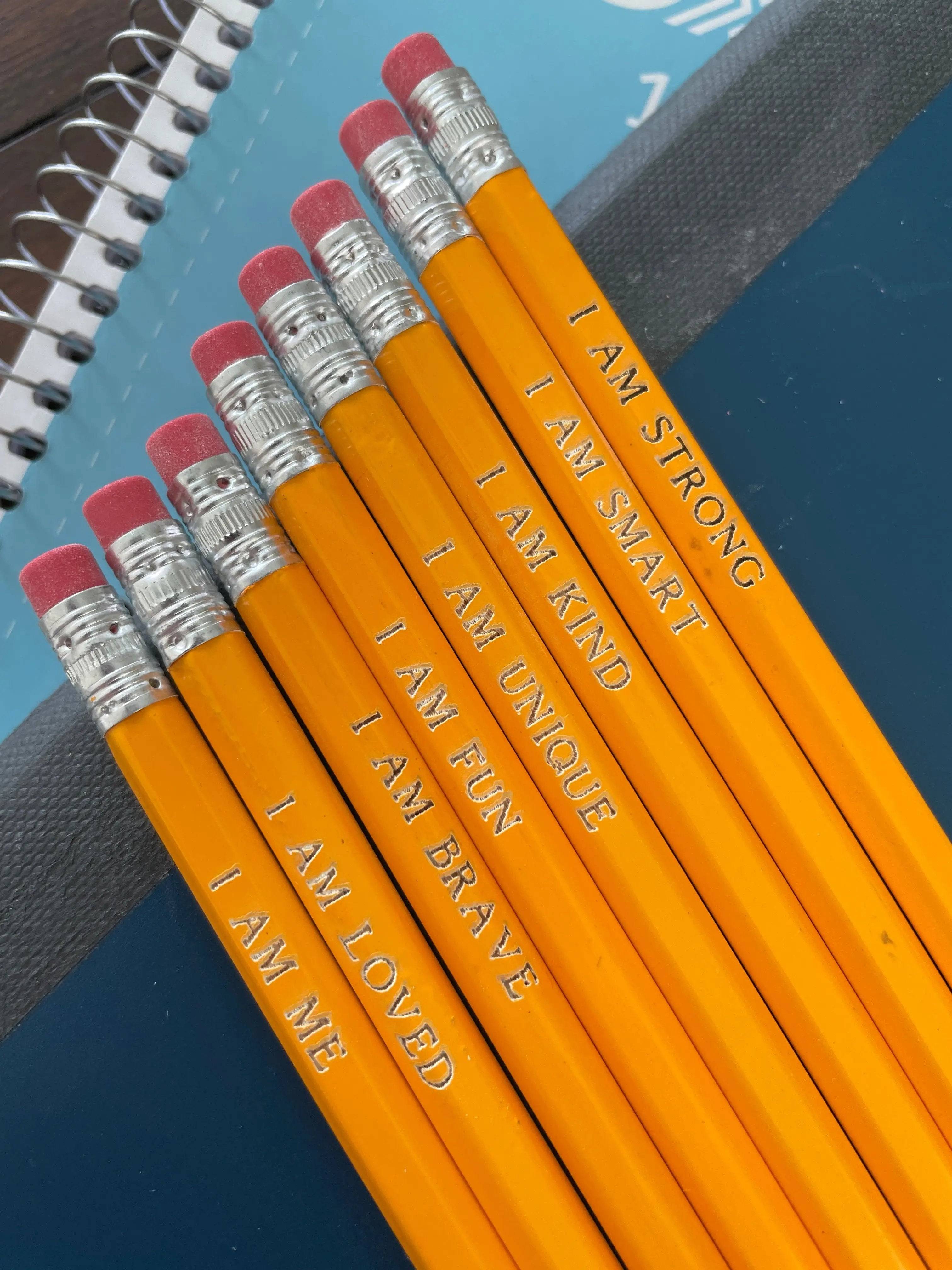 Engraved Inspirational Pencil Set 1