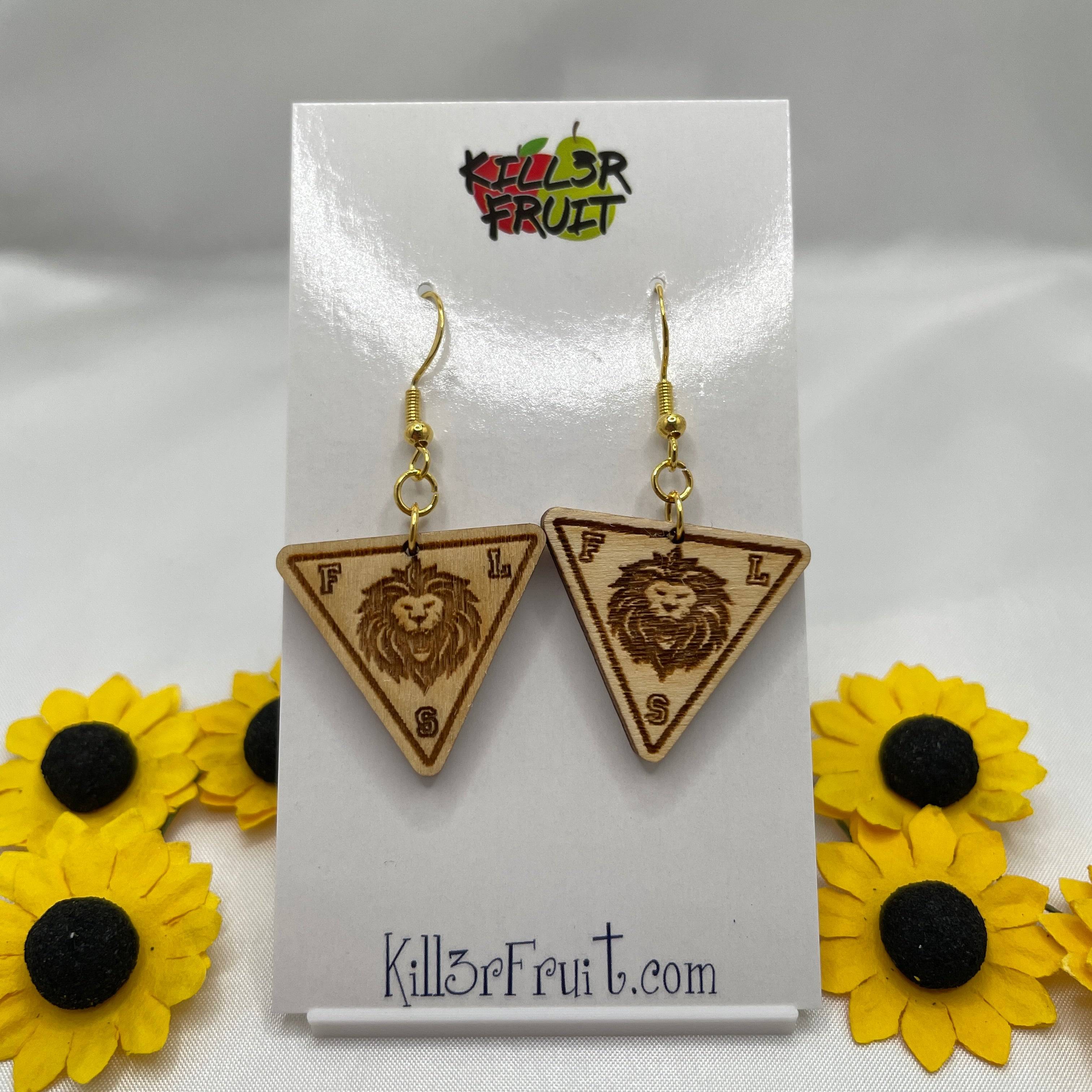 Lions Team Spirit Earrings