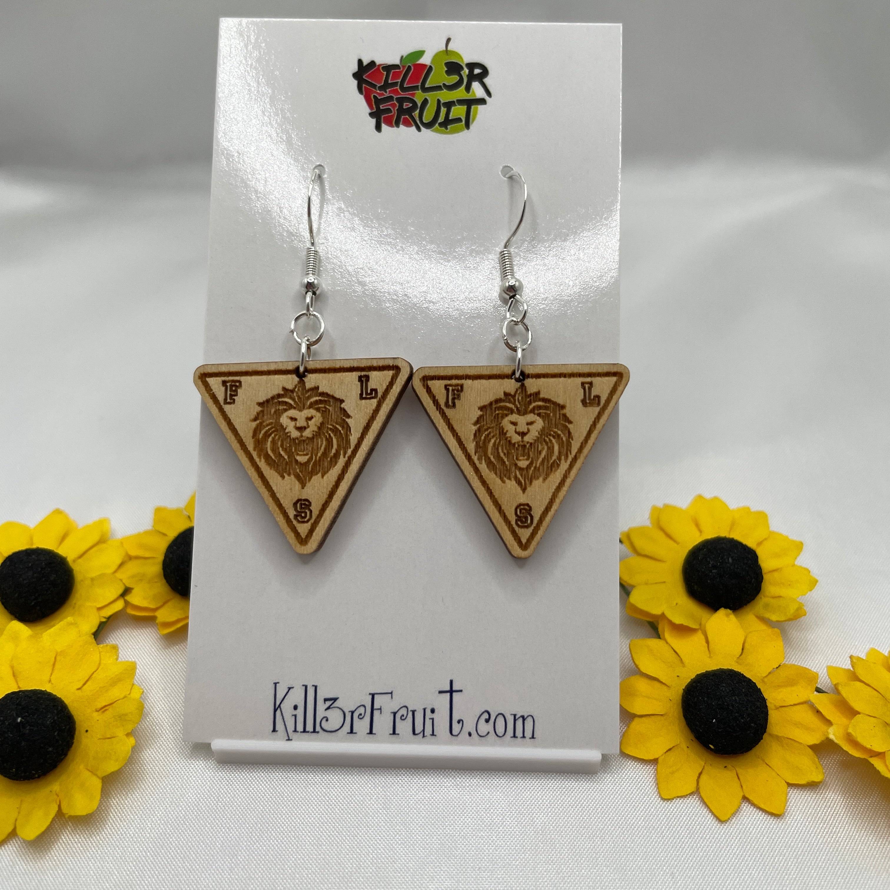 Lions Team Spirit Earrings