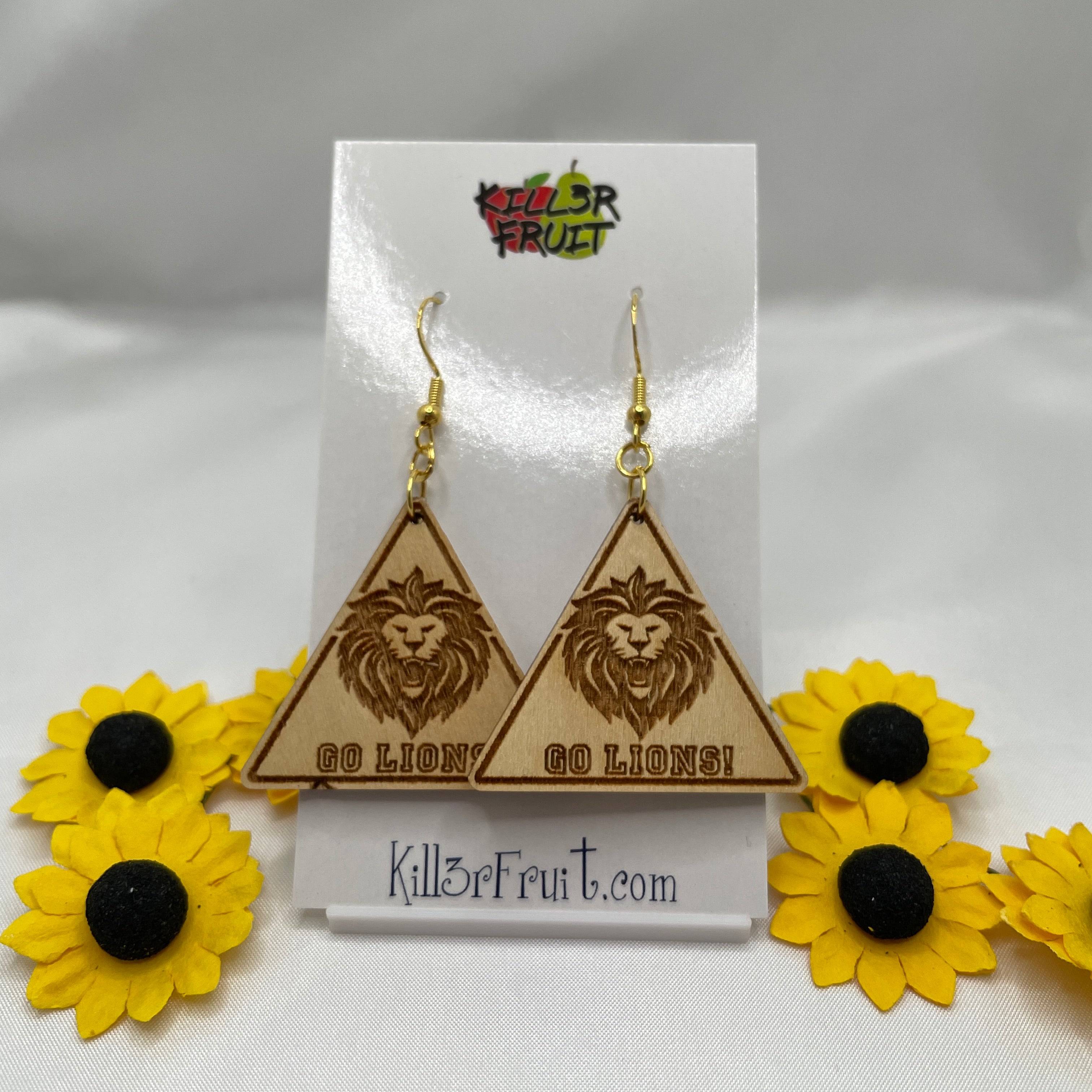Lions Team Spirit Earrings