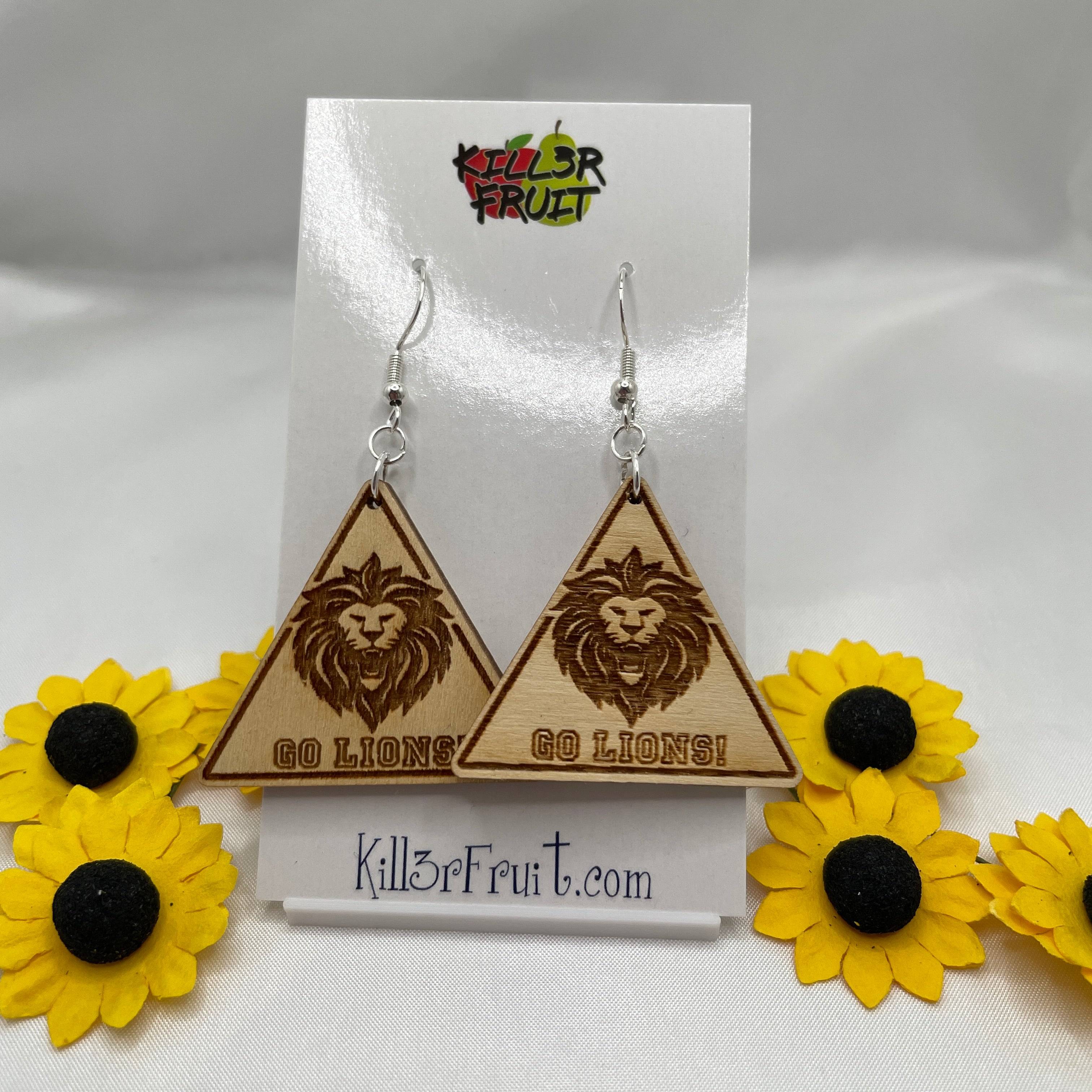 Lions Team Spirit Earrings