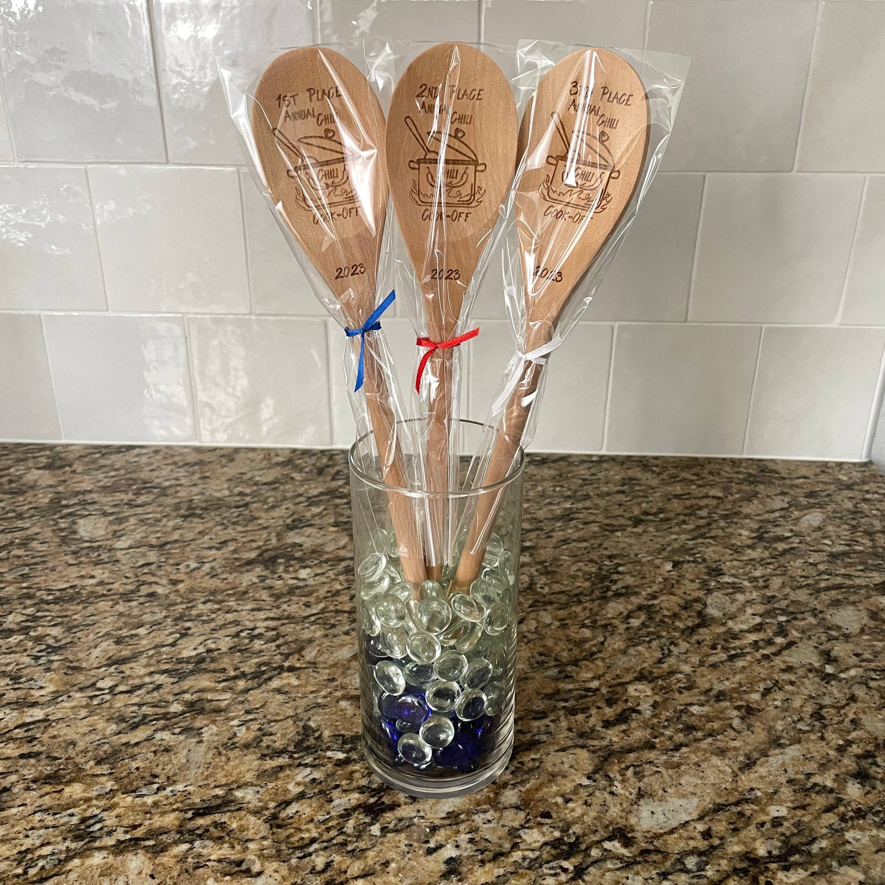 Flaming Spoon Award Ð Customizable Trophy for Chili Cook-Off Winners