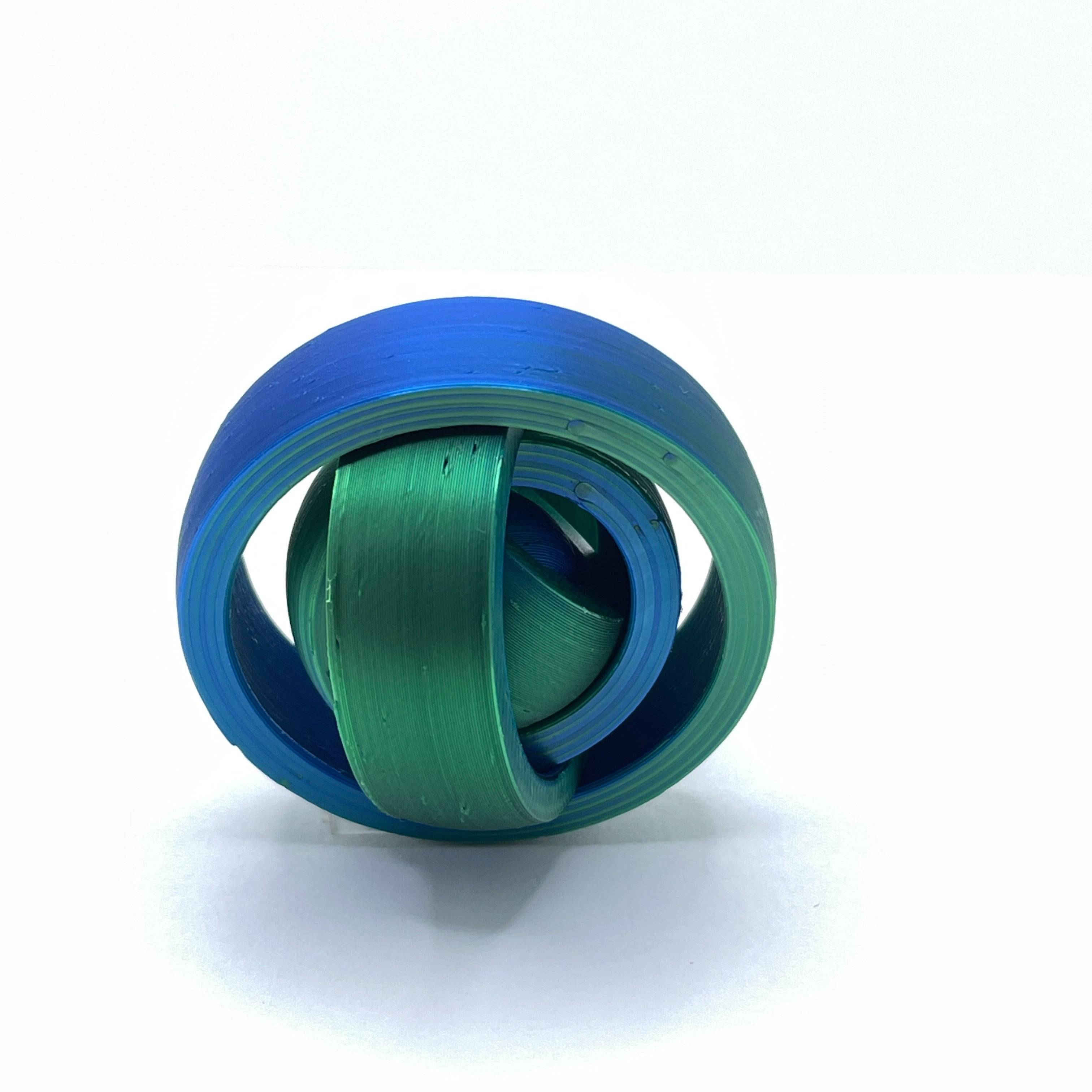 Gyro Fidget Spinner | 3D Printed Fidget Spinner | Stocking Stuffer | For Kids and Adults | Sensory