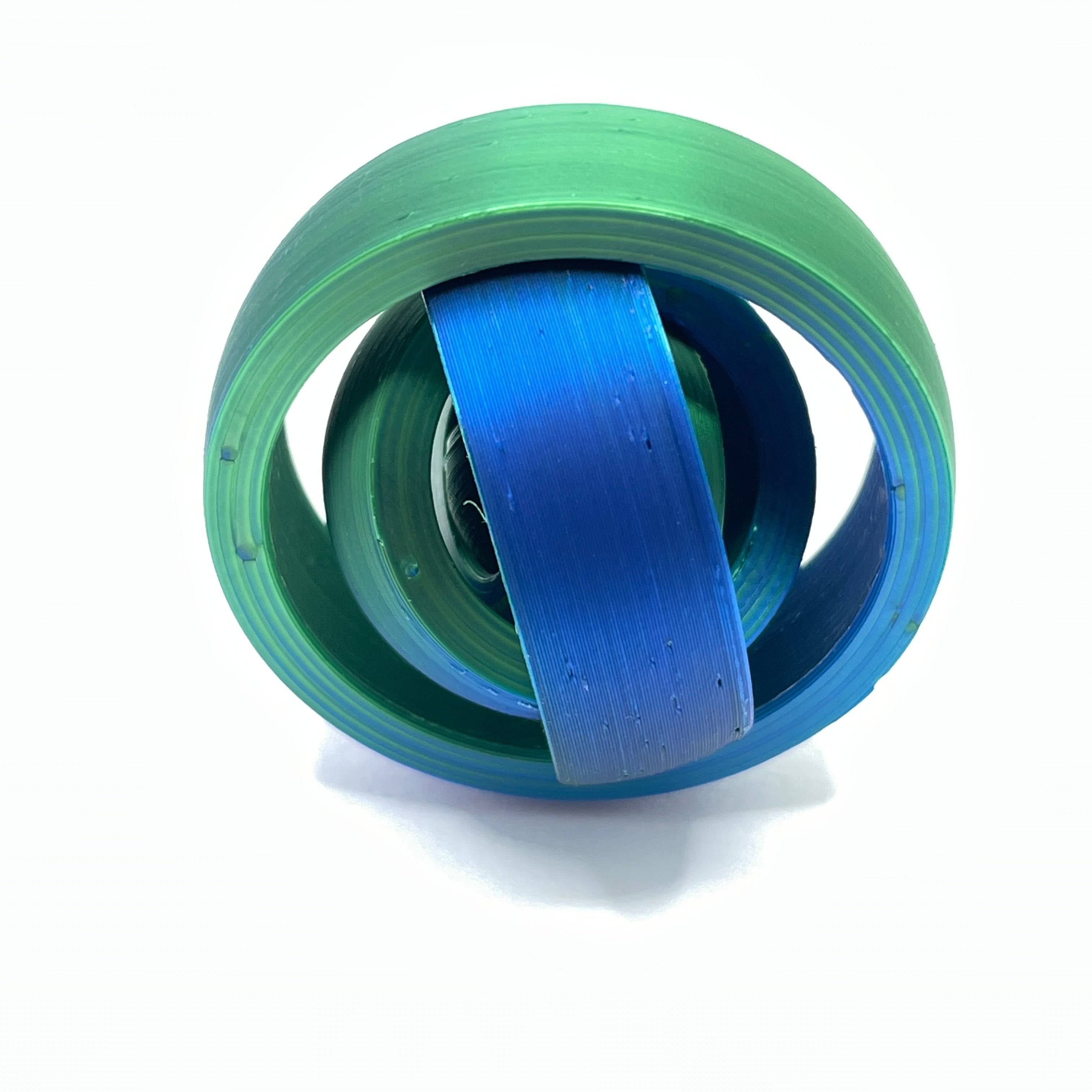 Gyro Fidget Spinner | 3D Printed Fidget Spinner | Stocking Stuffer | For Kids and Adults | Sensory