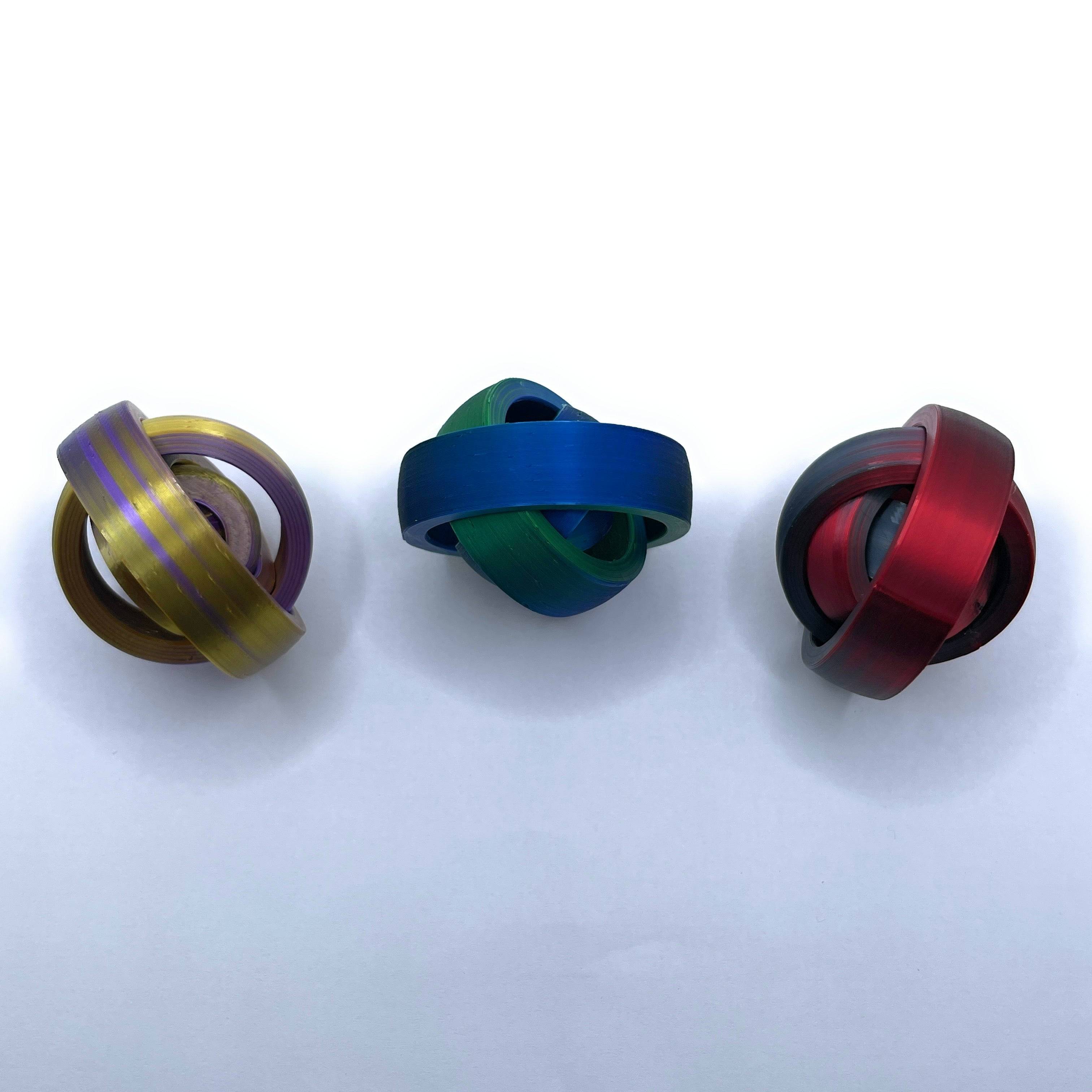 Gyro Fidget Spinner | 3D Printed Fidget Spinner | Stocking Stuffer | For Kids and Adults | Sensory