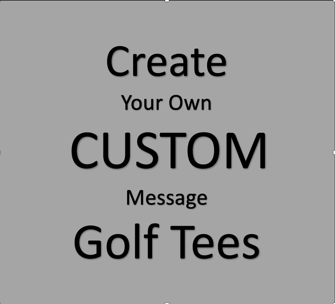 Personalized Golf Tees Set of 6 Golf Tees - Unique Engravings for a Custom Touch! Great for Business Charity Sporting Events - Ready to Gift