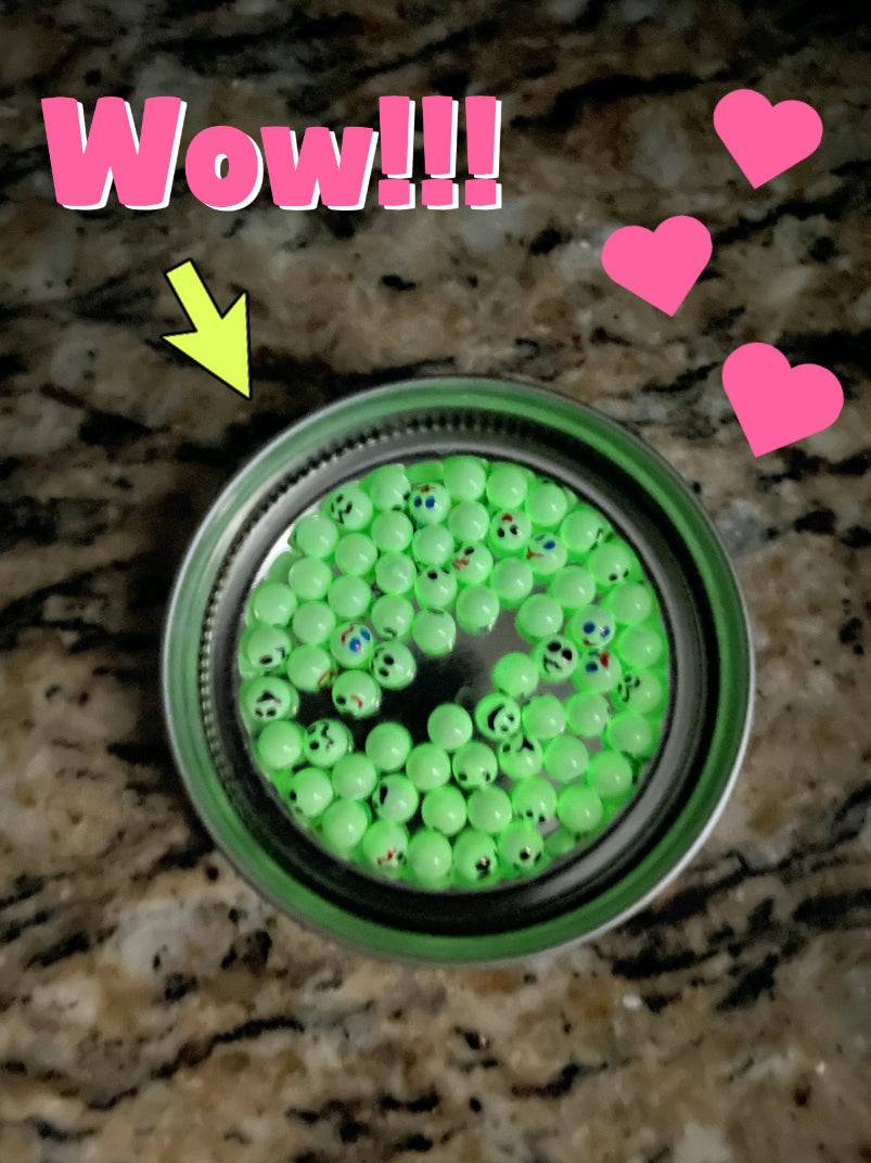 Trinklets: Pocket-Sized Glow-in-the-Dark Friends with Unique Hand-Drawn Faces