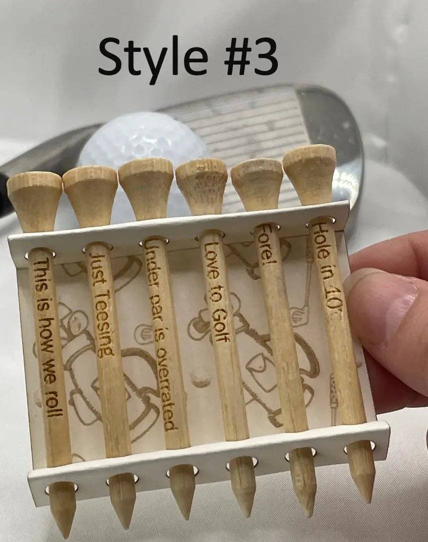 Funny Golf Tee Gift Set - Style 3