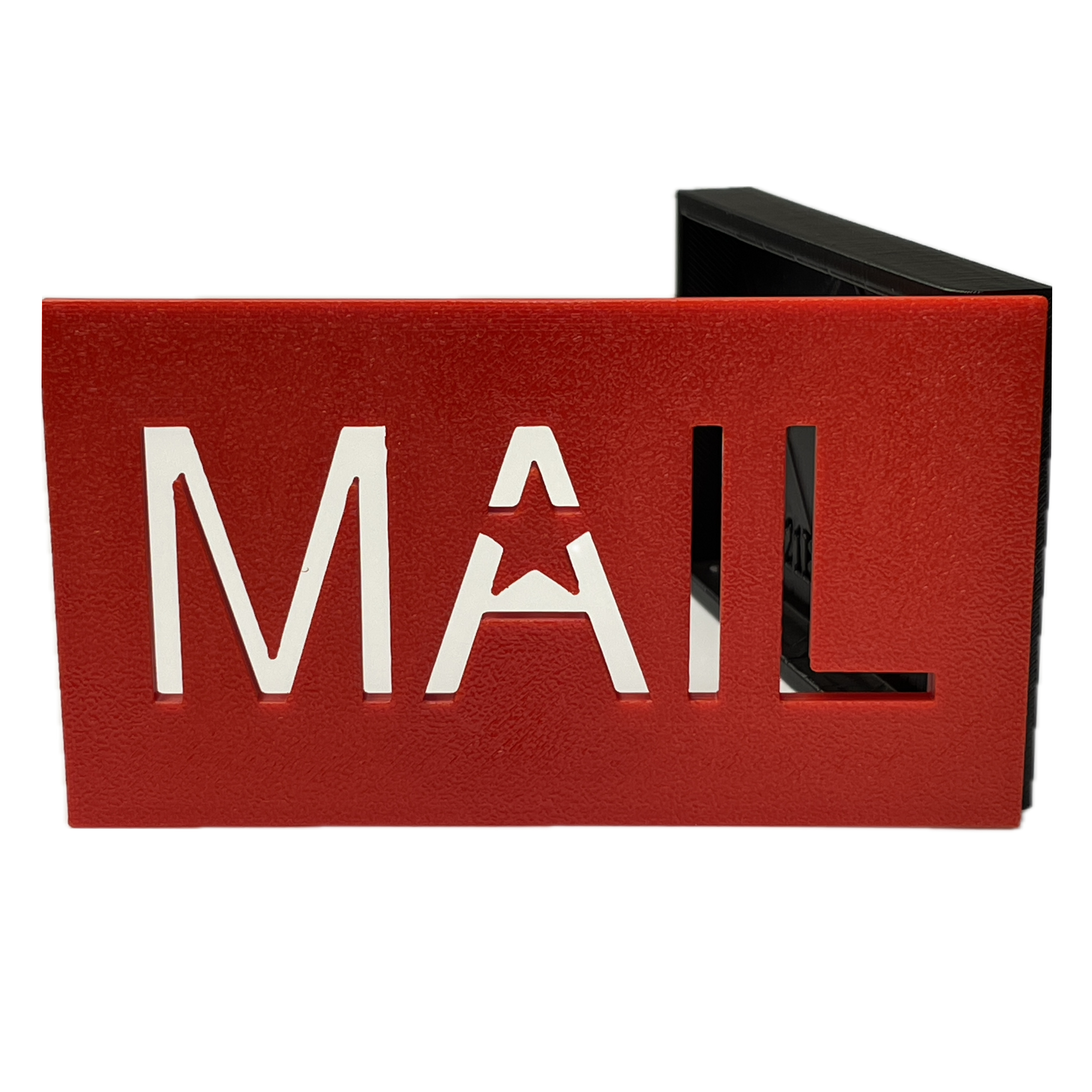 Mail mailbox flag for brick or stone mailboxes product picture on a white background.
