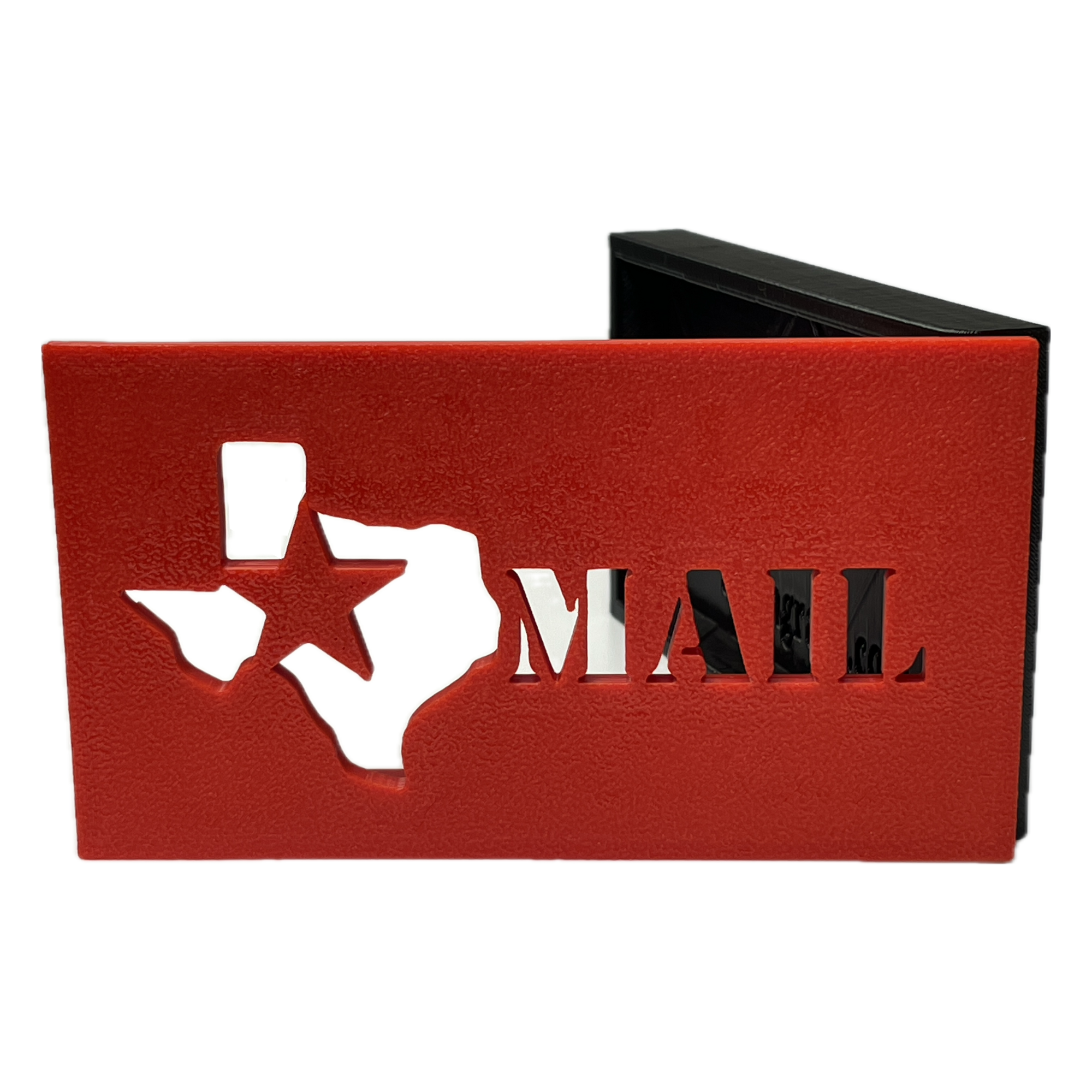 Texas Star mailbox flag for brick or stone mailboxes product picture on a white background.