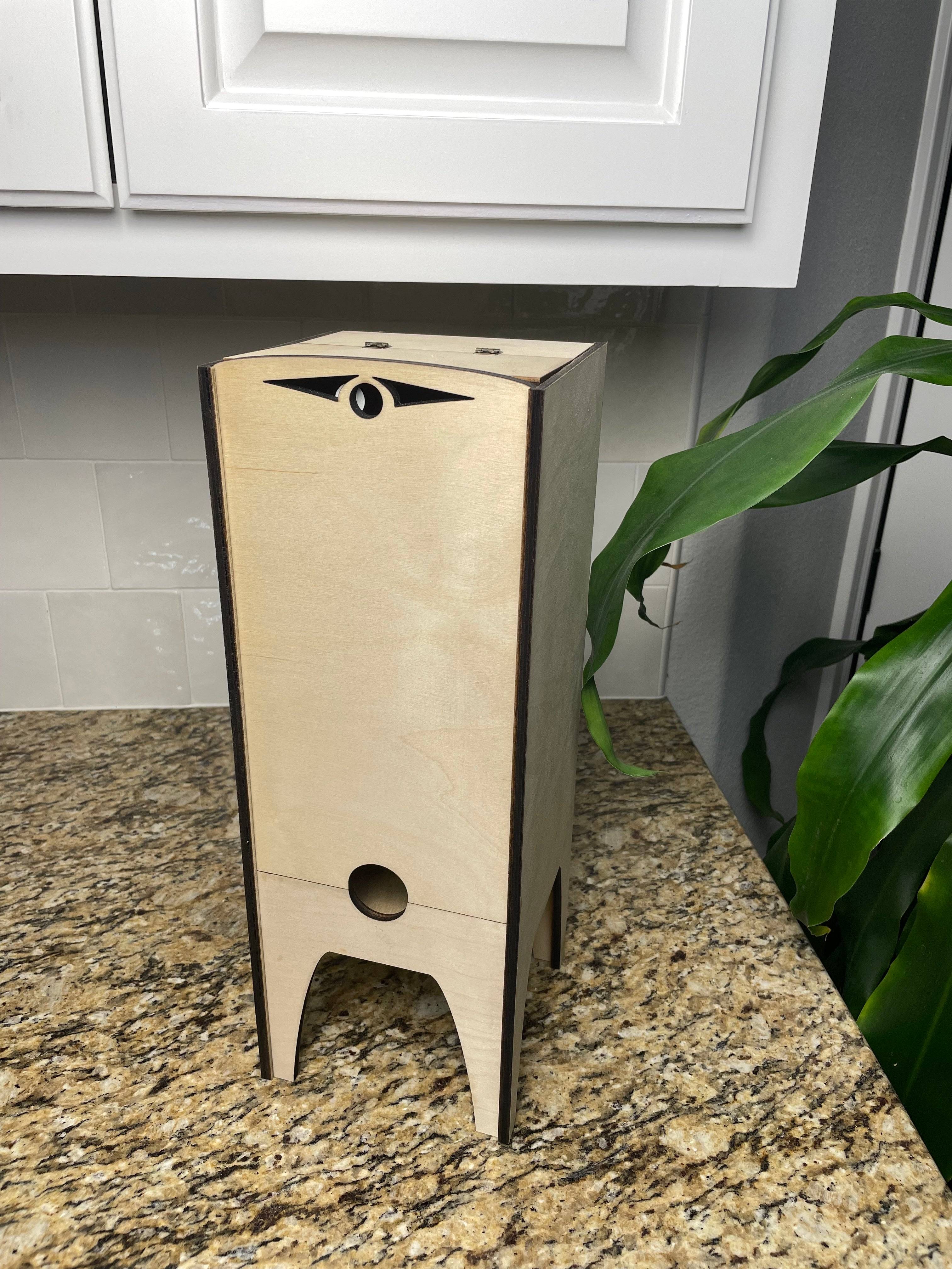 Elegant Wooden Box Wine Case – Stylish & Reusable Cover for Boxed Wine