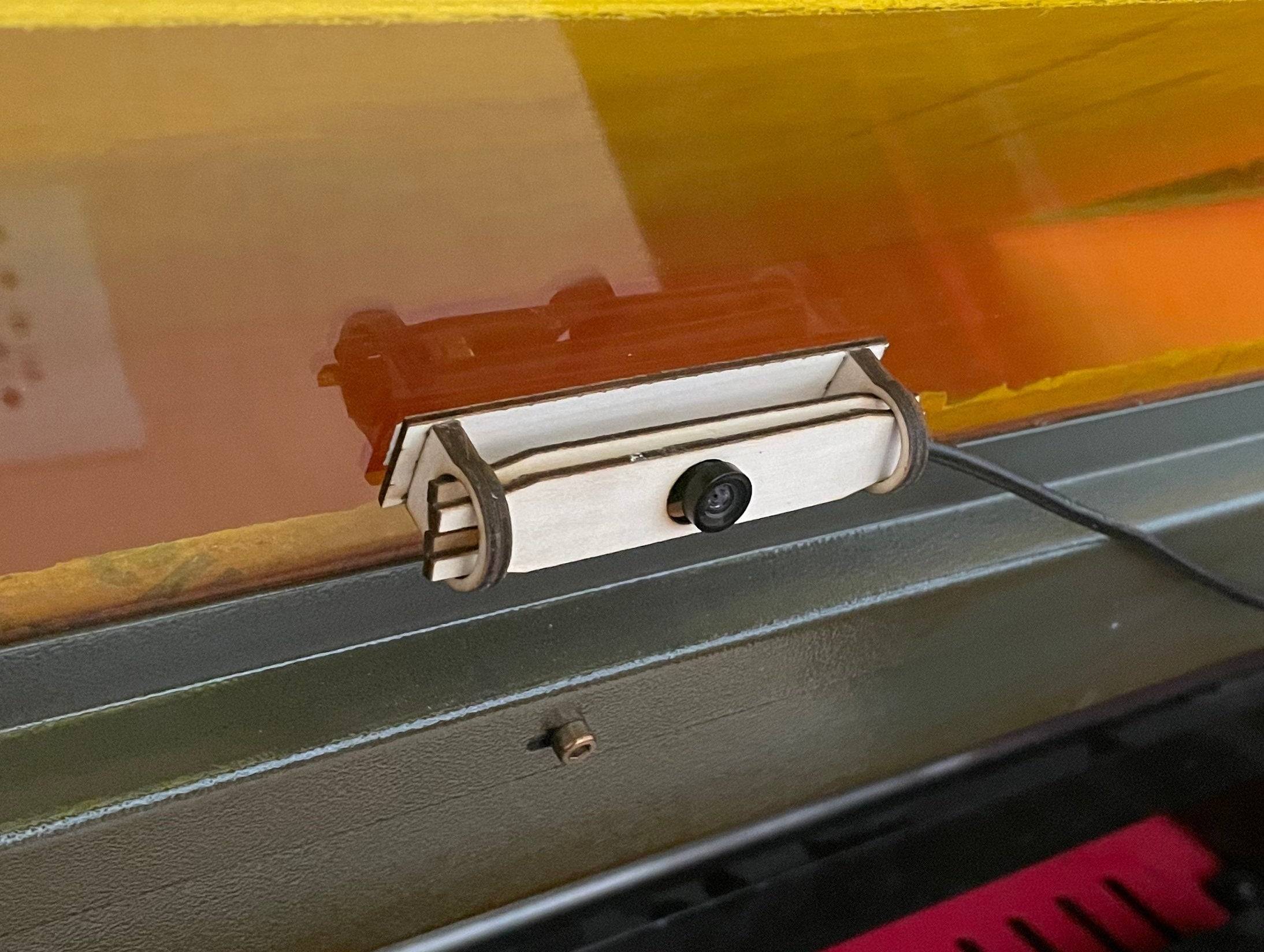 USB Camera and Holder for your laser engraver WITH 5MP or 8MP Camera LightBurn LightObject RDWorks FOV Mount - Assembled