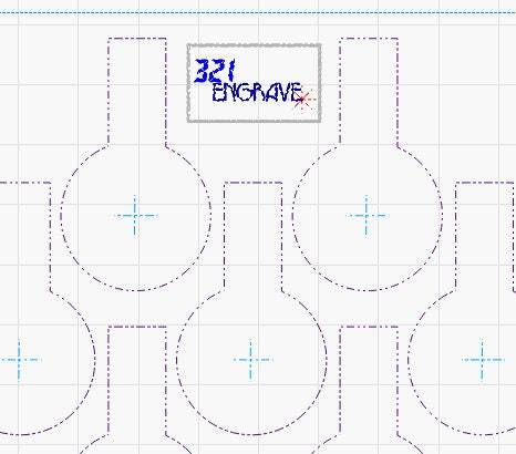 DIY SVG Alignment Target or your laser engraver. LightBurn LightObject Download Files shop tool