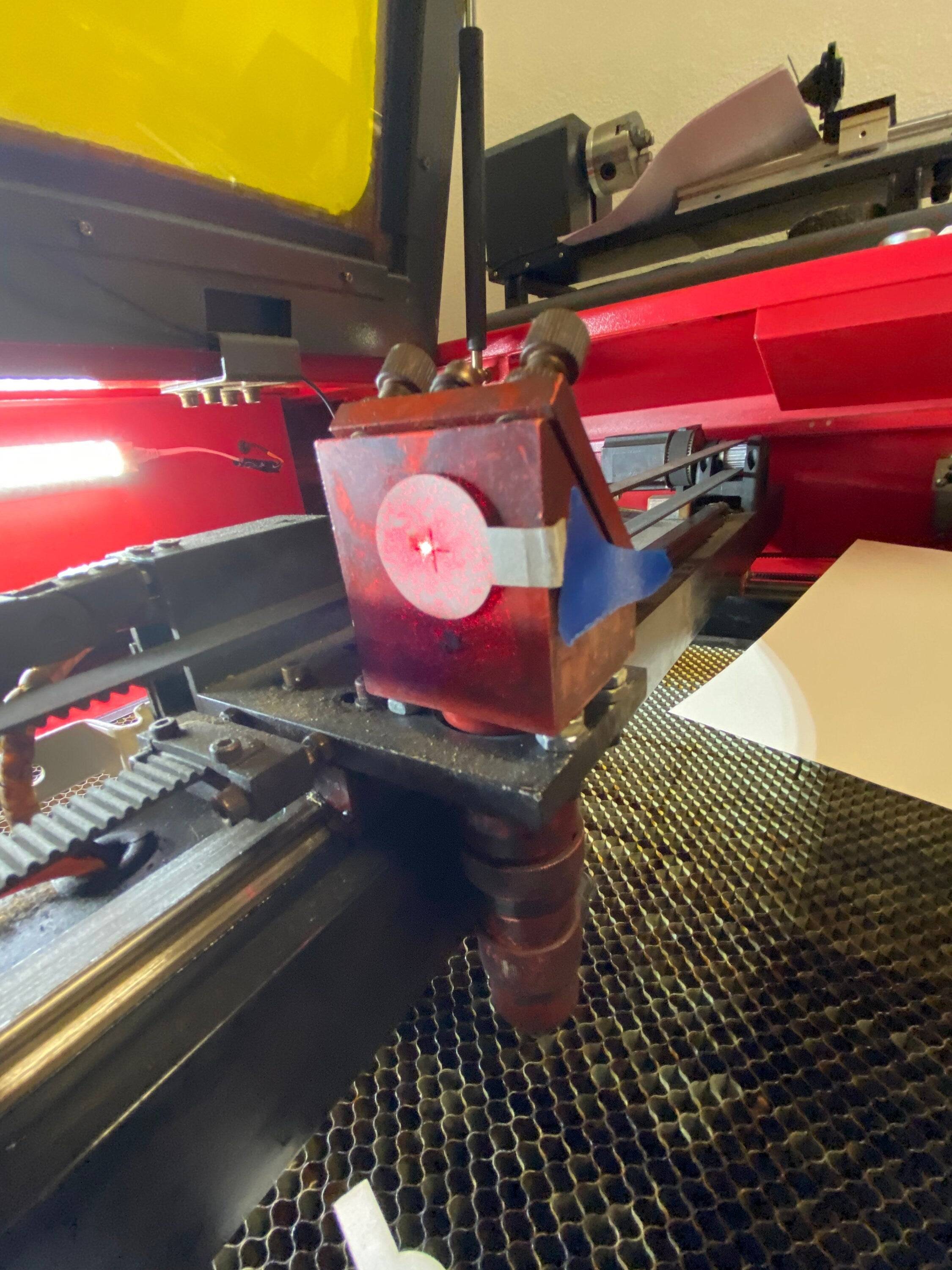 DIY SVG Alignment Target or your laser engraver. LightBurn LightObject Download Files shop tool